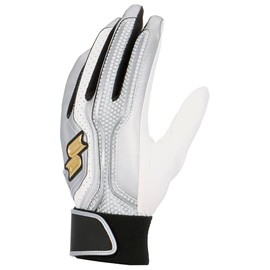 SSK EBG5200WF2 General Use Single Band Gloves (Both Hands) Silver x White (9510) M