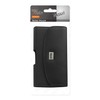 Reiko Wireless Leather Horizontal Phone Pouch with Metal Logo 6.05X3.18X0.67