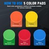 WorkBless 5PCS Buffing Polishing Pads, 180mm Face for 7 Inch