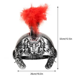 jojofuny Samurai Hat Has Caps for Men Kids Clothes Gladiator Helmet Adults Roman Helmet Child Apparel Make up