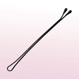 'Comair "Classic 3150090 Hair Clips Card of 24, 59 mm, Black