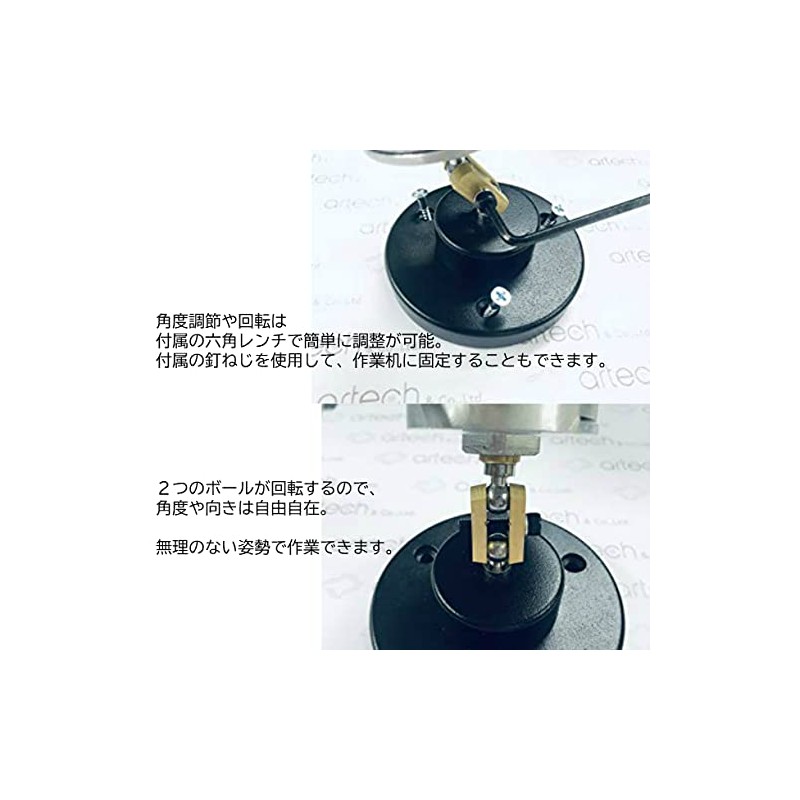 HANDS FREE UNIVERSAL WORK HOLDER Protective Tube/Thumbscrew Work Holder Vise