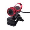 1080P HD Webcam, 360° Rotating Camera with Clip on Stand,