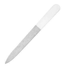 Diamond Nail File Made of Stainless Steel - fine and coarse Side 10.5 cm