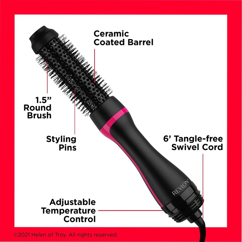 Revlon One Step Hair Dryer and Round Brush Styler 3