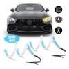 PUNKZZ 60cm Par Tira Led Drl Flexible Direccional Secuencial Auto
