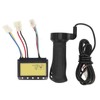 Electric Controller Set, 12V 250W 3-Wired Brush Controller Extended Cable
