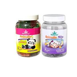 Animalin Dia Noche Pack Gomitas Dormir Vitaminas Generic Nutritional_supplement Polvo Unidades Naturex