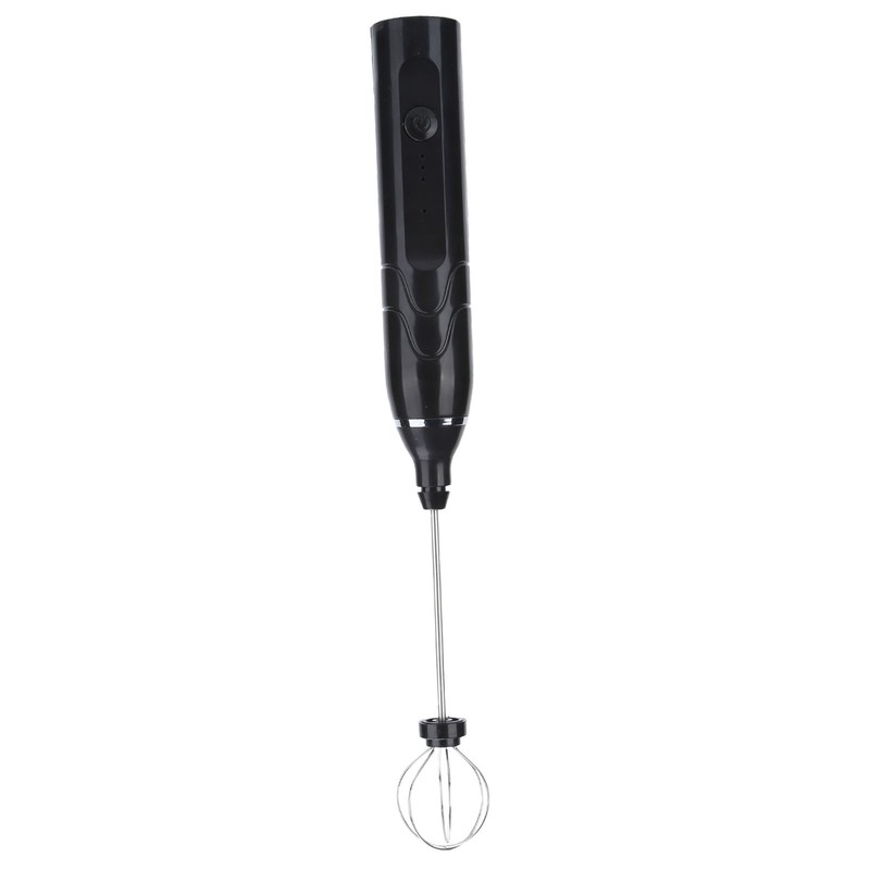 Electric Milk Frother USB Charging 3 Speeds Egg Beater Handheld