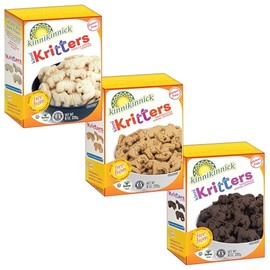 Kinnikinnick KinniKritters Animal Cookie Variety Pack - Vanilla, Chocolate, and Graham Style - Gluten Free, Allergy Friendly Vegan Animal Crackers - 8 oz. Boxes - 3 Pack, 1 of Each
