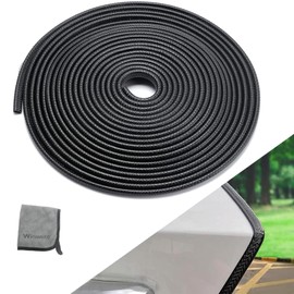 Winunite 65.6Ft(20M) Car Door Protector Edge Guards Car Door Edge Guards, Universal Fit, Ultra Long, No Glue, U Shape, Fade-Resistant, Car Door Edge Protector Door Guards for Cars