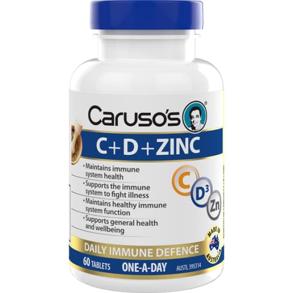 Caruso's Buy Carusos C Plus D Plus Zinc Daily Immune
