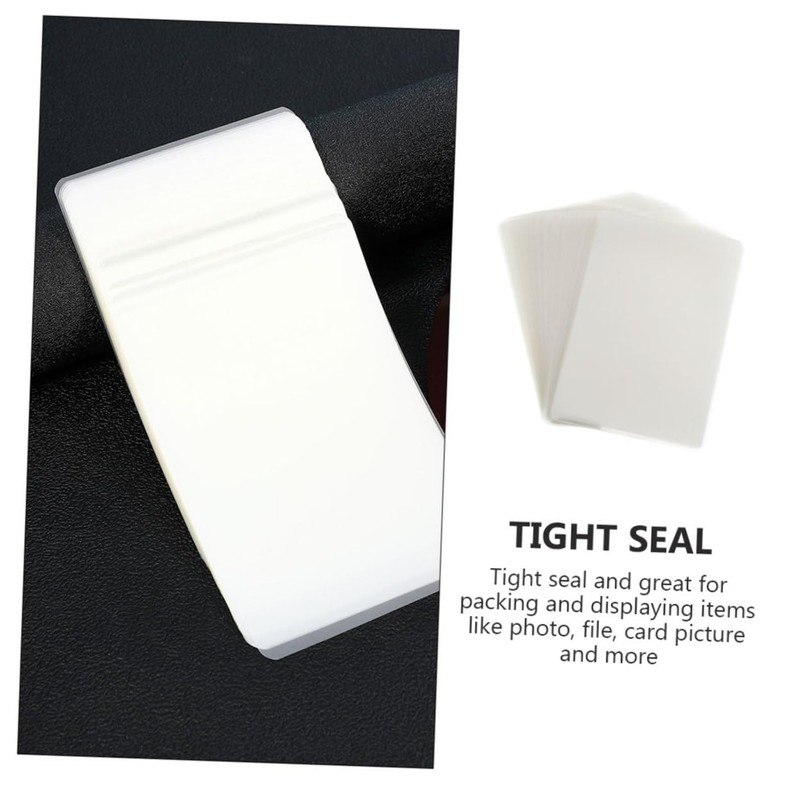 FUNOMOCYA Plastic Laminating Sheets 100 Sheets Photo Laminating Pouches Waterproof