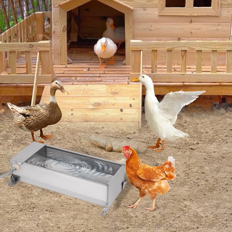 Automatic Livestock Water Trough, Animal Drinking Water Bowl Dispenser with
