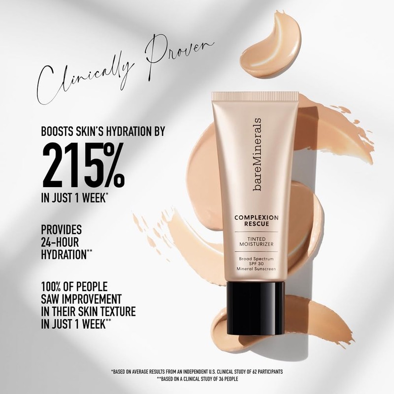 bareMinerals Complexion Rescue Tinted Moisturizer with SPF 30 (Opal 01)