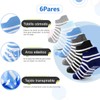 Calcetines Antideslizantes para Niños Pequeños, 6 pares Calcetines de Bebé