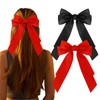 Ondder 2 Pcs Big Hair Bows for Women Satin Bow