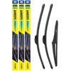 AHWOPS 3 Wiper Front and Rear Wiper Blades for 2019-2023