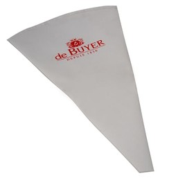 de Buyer - Patisseriebeutel aus wiederverwendbarer Baumwolle - Länge 30 cm - 4856.30N, Weiß