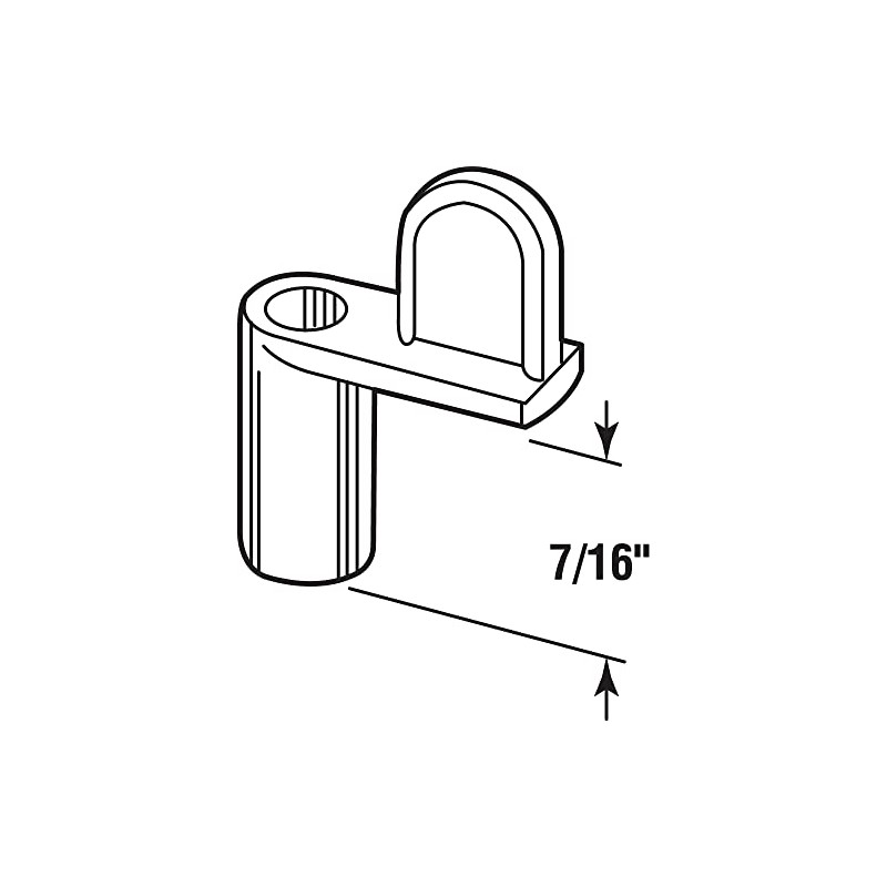 Prime-Line PL 7844 7/16 In. Screen Clips with Screws (12
