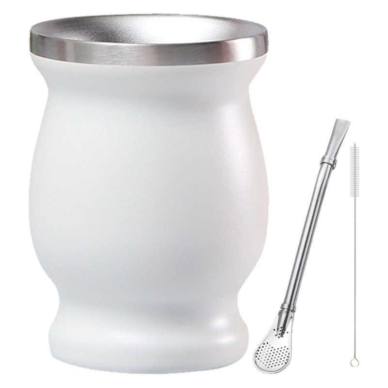8oz 304 Stainless Steel Gourd Cup Double Layers Vacuum Insulation