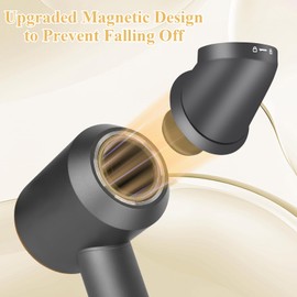 ZEPHBLOW Upgraded Connector Adapter with Round Volumizing Brush, Round Brush and Adapter Attachment for Converting for Airwrap, Gold