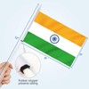 Anley India Mini Flag 12 Pack - Hand Held Small