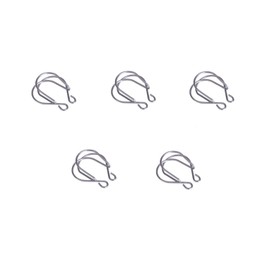 Deschem 14# Lab Steel Wire Clip Keck Clamp For 14/23 14/20 Glass Ground Joint 5 Pcs/Pack