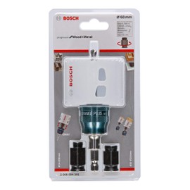 Bosch Accessories Accessories Hole Saw Progressor for Wood and Metal Starter Kit Set (Wood and Metal, Ø 68 mm, drill accessories)