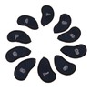 10pcs Golf Iron Covers Set with Numbers Waterproof Golf Head