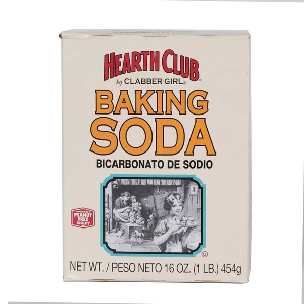 Clabber Girl Hearth Club Baking Soda, 1 Pound -- 24 per case.