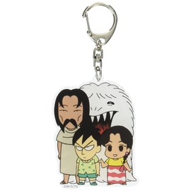 スモール·プラネット(Small Planet) 少年アシベ GO! GO! ゴマちゃん 先生といっしょ キーホルダー アクリル部分高さ6.8cmx幅5.5cm ASKC56