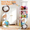 52 Inch 3 Tier Round Plush Stuffed Animal Storage Rack