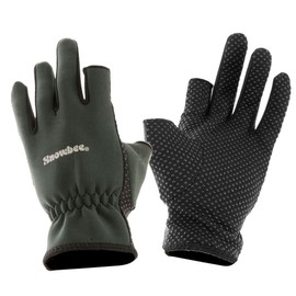 Snowbee Lightweight Neoprene Gloves, XL – A Lightweight Glove With A Nylon Knit Palm & Rubberised ‘Dots’ For Extra Grip, Thumb & Index Finger Left Exposed To Allow Tying Of Knots Or Loading