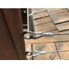 HEVERP - 22 dedales de acero inoxidable M6 para cuerda