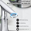 Touchless Bathroom Faucet, Automatic Motion Sensor Chrome Faucet for Bathroom