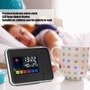 Weather Station Clock Temperature Humidity LCD Color Display LED Backlight