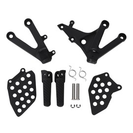 TCMT Front Driver FootPegs Footrest Bracket Fit For Honda CBR 600RR CBR600RR 07-24 Sand Black