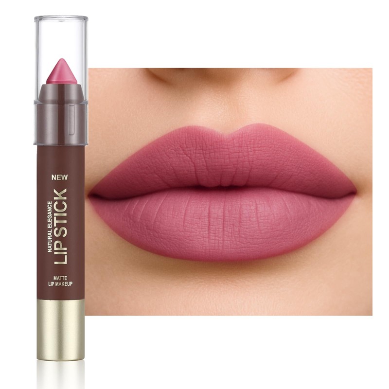 Erinde Lápiz Labial Mate Para Mujer, Lápiz Labial que no
