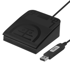 iKKEGOL USB Single Foot Pedal Optical Switch Control 1 Key Program PC Keyboard MouseGame