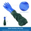 VETIN Long Pond Gloves, 26.77" Drain Gloves, Long Rubber Gloves,