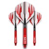 RED DRAGON Dart Flight and Medium Nitrotech Stems Combo, Set