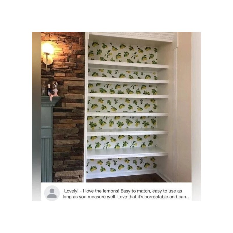 Opalhouse Wallpaper Lemons 2 Rolls Removable Vinyl Peel Stick 27.5