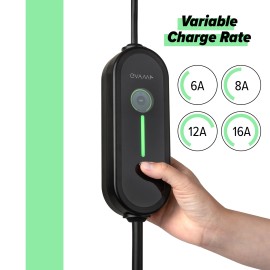 evamp Hyundai Tucson EV PHEV Charger Home Charging Cable 25ft 6A-16A NEMA 6-20 5-15