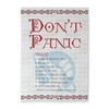 getDigital Don't Panic Tea Towel Absorbent Kitchen Towel with Science