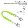 Diving Camera Lanyard Corrosion Rust Resistance 360° Flexible Rotation Diving