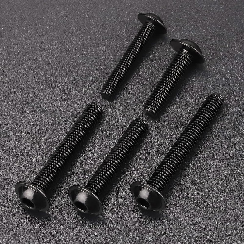 M5-0.8 x 20mm (50 Pack) Flanged Button Head Socket Cap