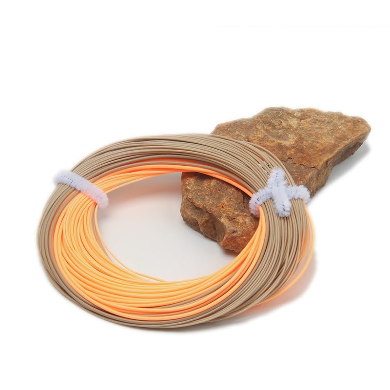 Neko Kamiyama Fly Line Single Hand Spey Line Peach/Camo Fly