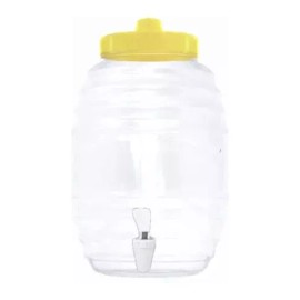 Barril Vitrolero De Plástico Con Llave 10 Lt