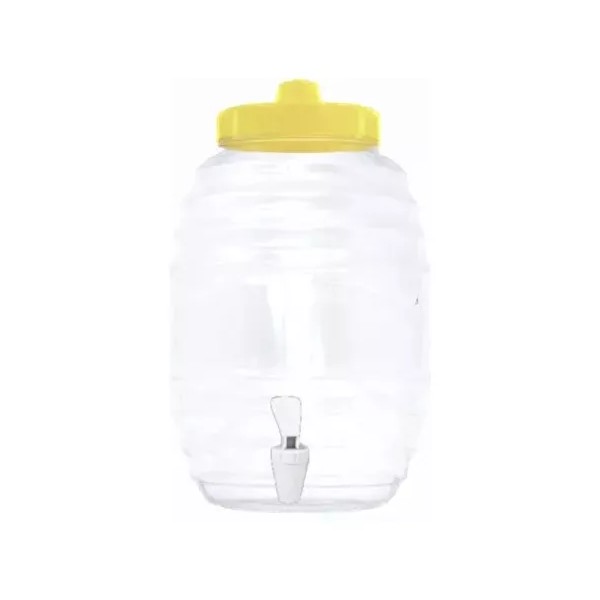 Barril Vitrolero De Plástico Con Llave 10 Lt